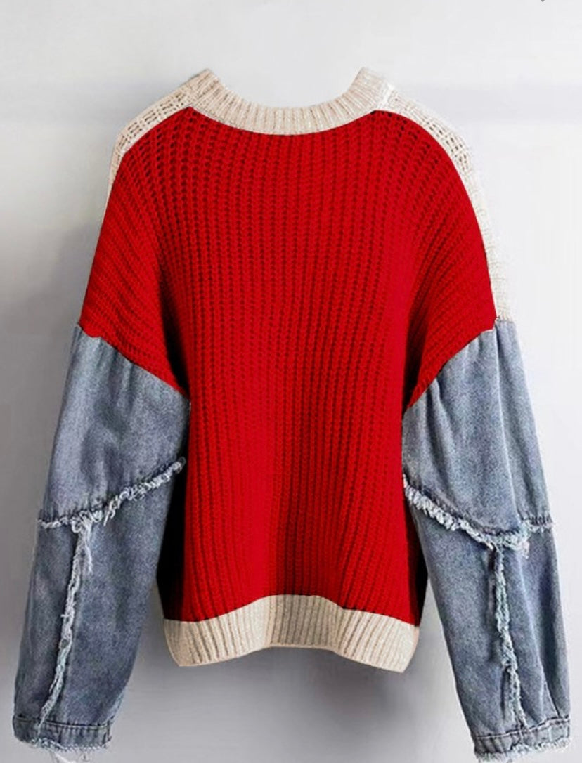 Denim Sweater 2