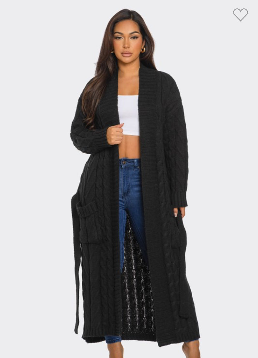Long Cardigan Sweater