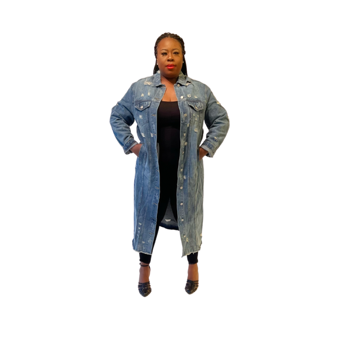 All Around Denim Duster