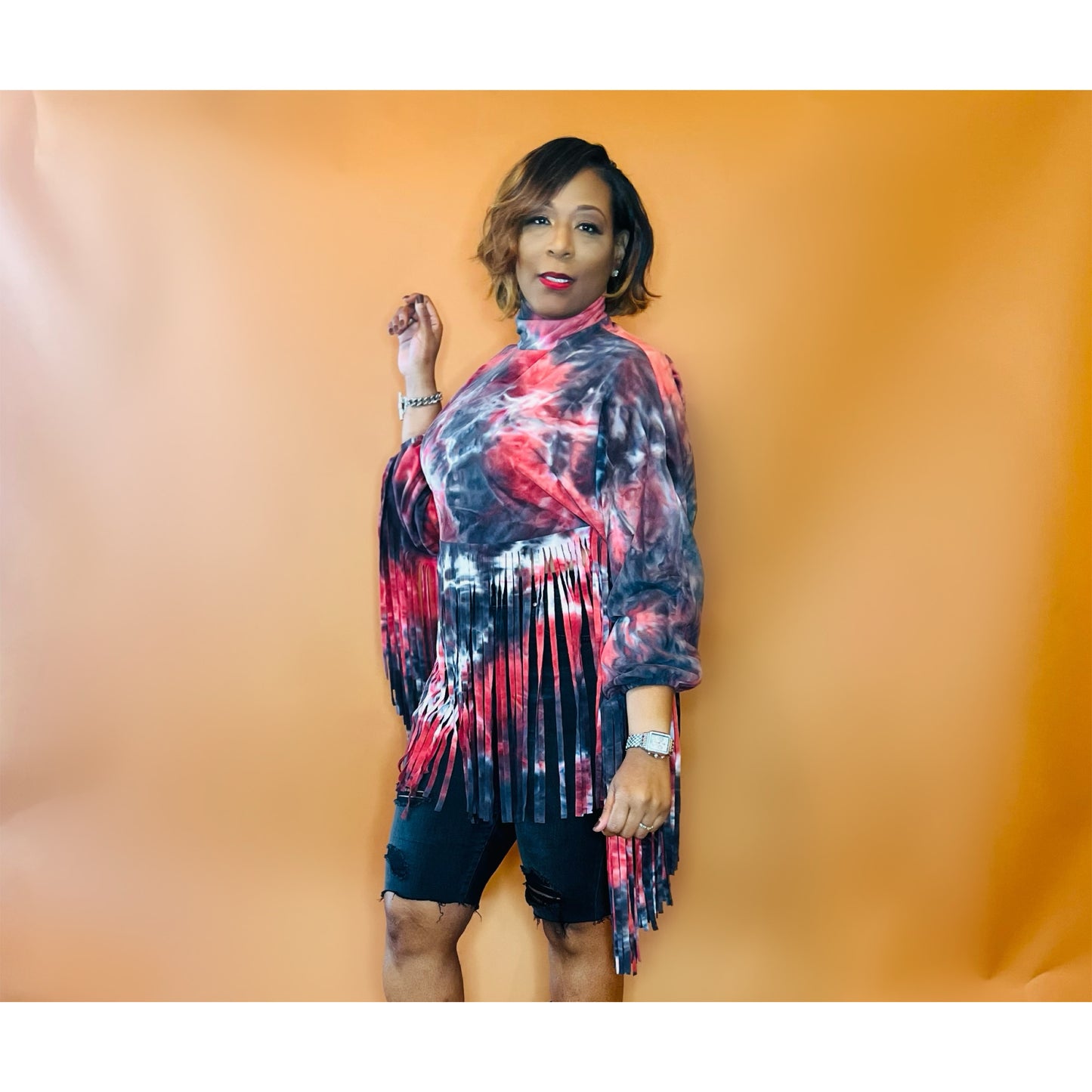 Out Riding Tie Dye Top