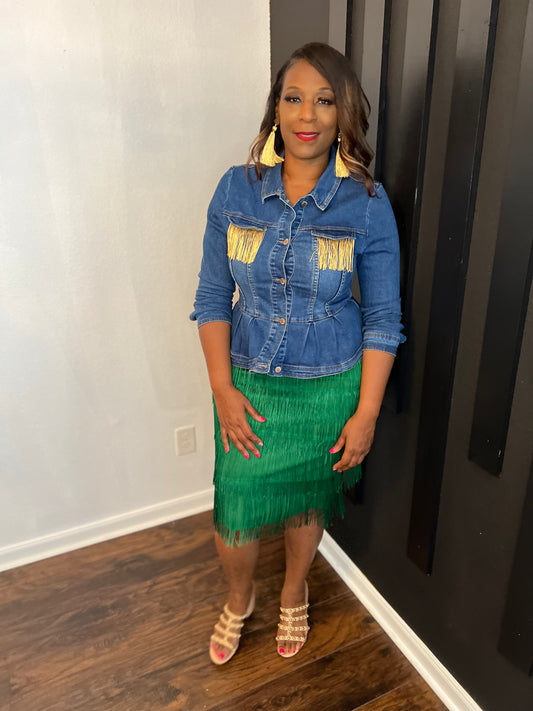 Fringe-A-Mania Skirt