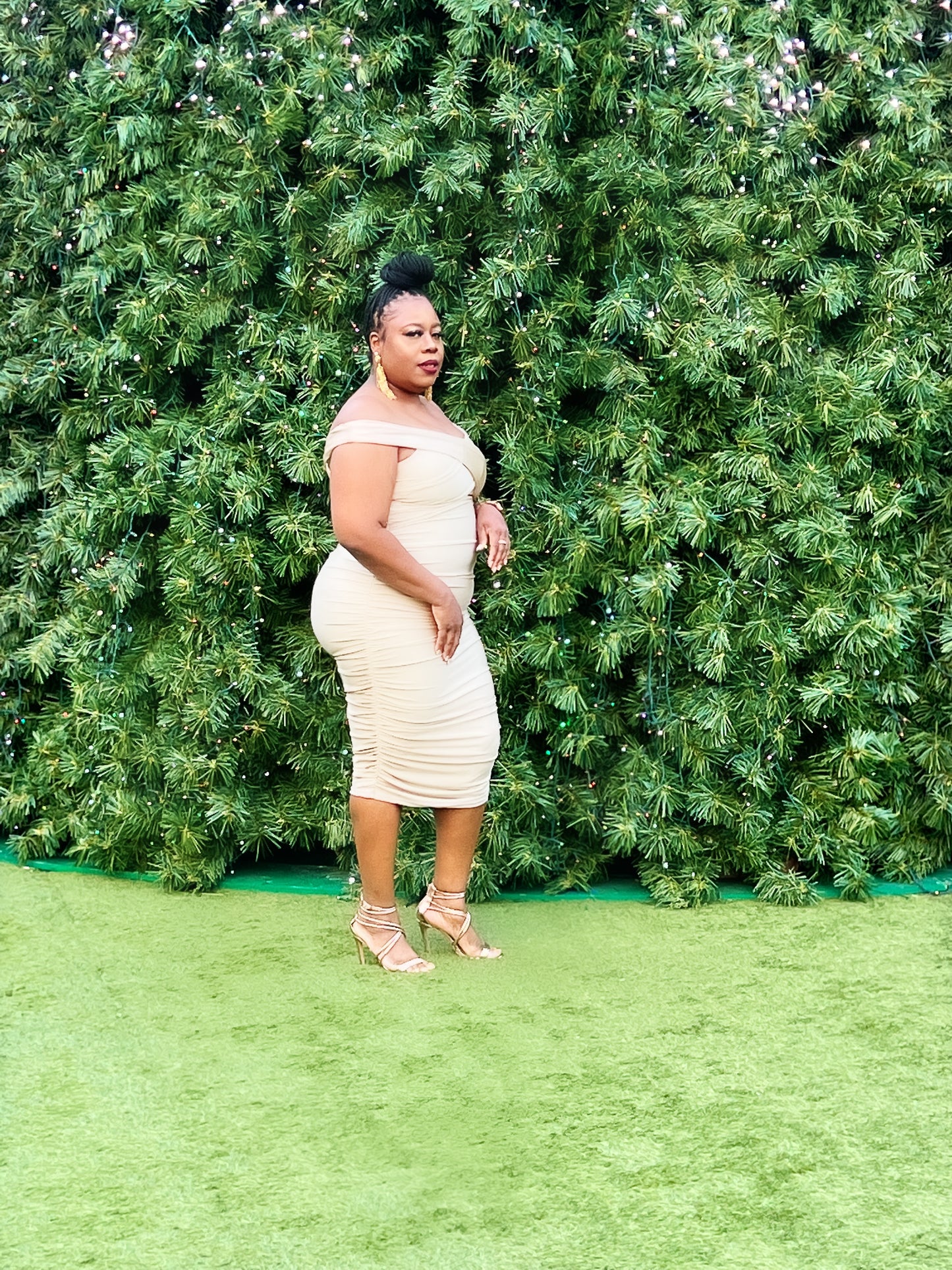 Golden Spark Dress